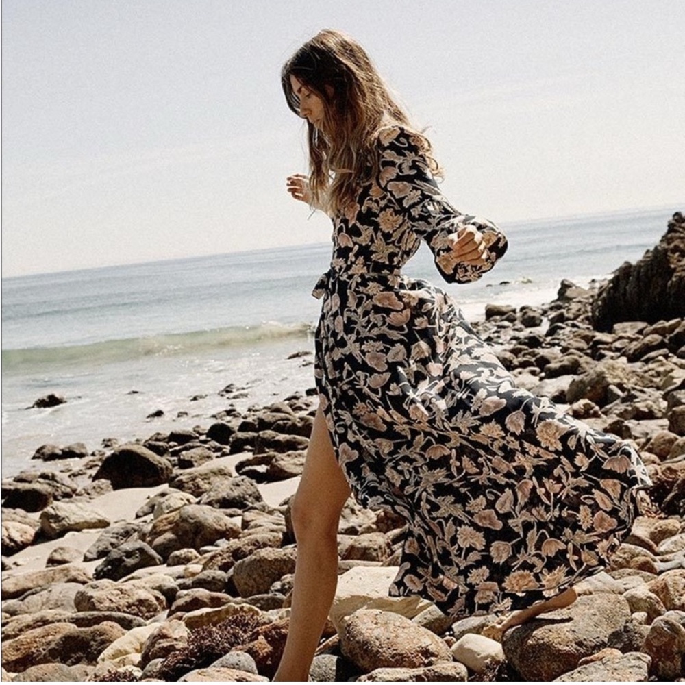 Christy Dawn Bergen Wrap Dress XS